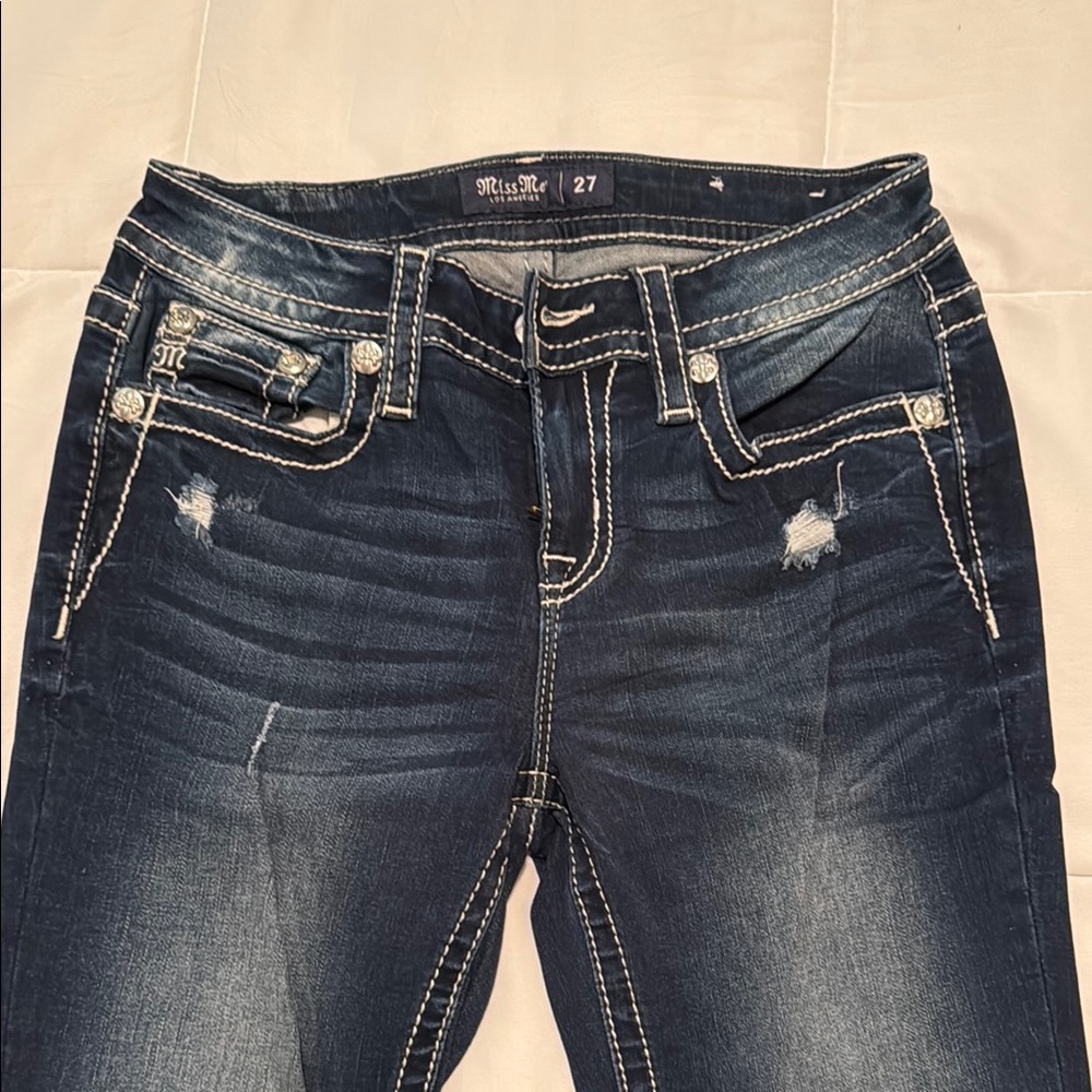 Miss Me Dark Blue Women's Jeans